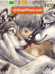Capture d'écran Kiss Wolf thème