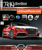 Скриншот темы Audi A3 01
