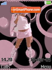 Glamour Girl theme screenshot