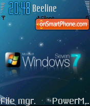 Capture d'écran Windows 7 02 thème