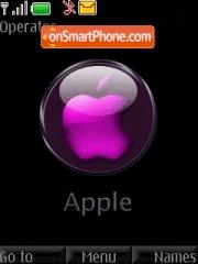Capture d'écran Apple Purple thème