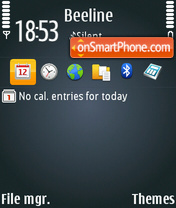 N86 tema screenshot