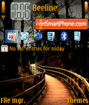 Road tema screenshot