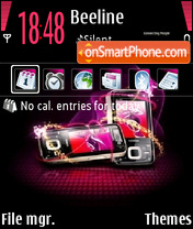 Nokia N81 01 theme screenshot