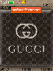 Скриншот темы Gucci Animated