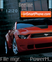 Ford Mustang 65 theme screenshot