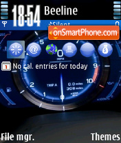 SpeedoMeter tema screenshot