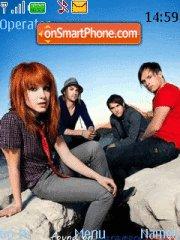 Paramore tema screenshot