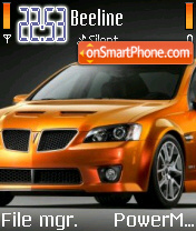 Pontiac 01 tema screenshot