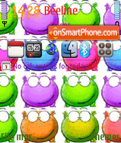 Frogs tema screenshot