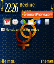 Man n Female theme screenshot