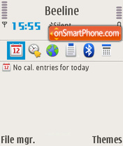 Capture d'écran Touch Icons White FP1 [UpdatE] thème