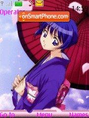 Capture d'écran Kimono Girls thème