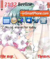 Anime tema screenshot