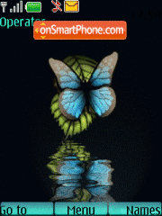 Скриншот темы Butterfly