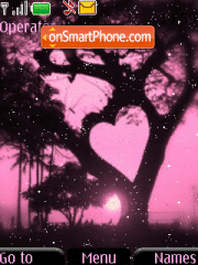 Capture d'écran Tree's Heart thème