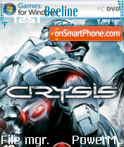 Capture d'écran Crysis v2 new thème
