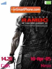 Rambo es el tema de pantalla