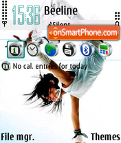Dance 06 tema screenshot