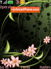 Animated Plants theme screenshot