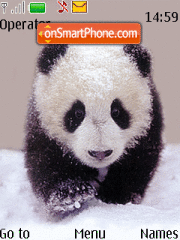 Panda Animated tema screenshot