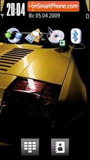 Скриншот темы Lamborghini 15