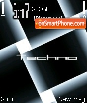Techno - Blaze theme screenshot
