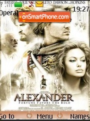 Alexander es el tema de pantalla
