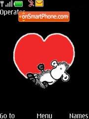 Capture d'écran Red Heart Sheep thème