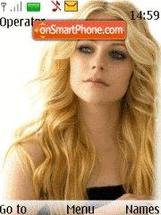 Avril Lavigne 19 tema screenshot