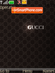 Capture d'écran Animated Gucci thème