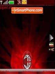 Ac Milan Fc theme screenshot