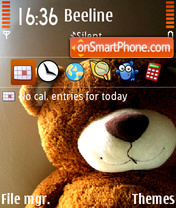 Teddy Love yu ico_FP1 theme screenshot