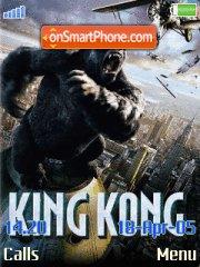 Скриншот темы King Kong
