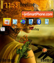 Magic Woman theme screenshot