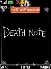 Скриншот темы Death Note 04