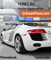 Audi R8 11 theme screenshot