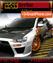 Mitsubishi 02 theme screenshot