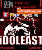 Idoleast theme screenshot