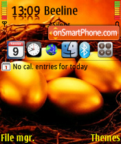 Easter Eggs theme screenshot