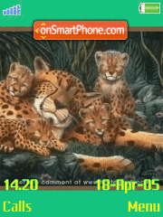 Capture d'écran Mom and cubs thème