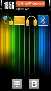 Touch Colours theme screenshot