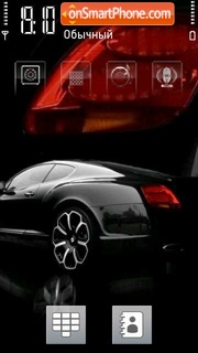 Capture d'écran Bentley GTS thème