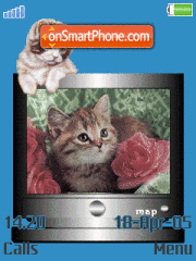 Cats in TV theme screenshot