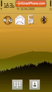 Mountains 04 theme screenshot