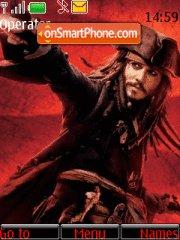 Jack Sparrow tema screenshot