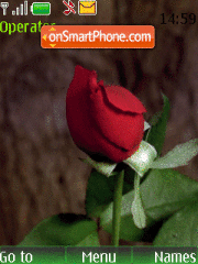 Roses animated theme screenshot