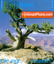 Capture d'écran Grand Canyon thème