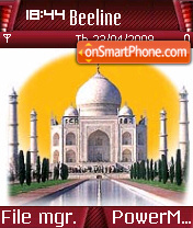 Скриншот темы Taj Mahal 02