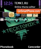 Tecktonik 4 tema screenshot